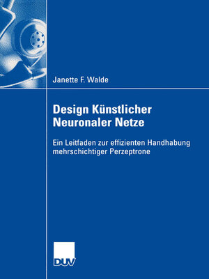 cover image of Design Künstlicher Neuronaler Netze